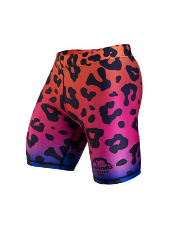 MANTO LEOPARD Vale Tudo Shorts-black